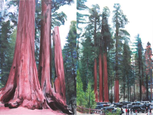 Big tree, car park car (2011)